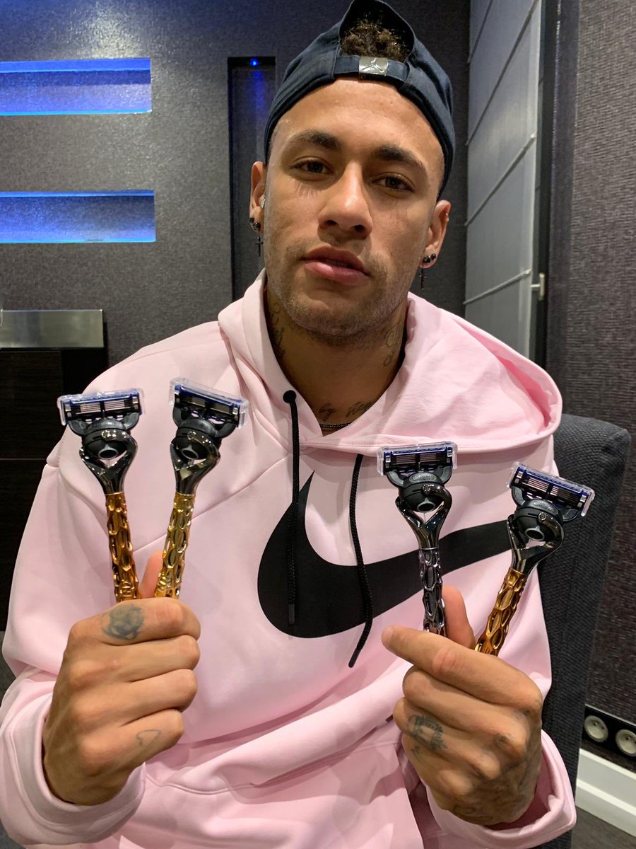 Neymar Shows Off Nike Sportswear Swoosh Collection Footy Headlines